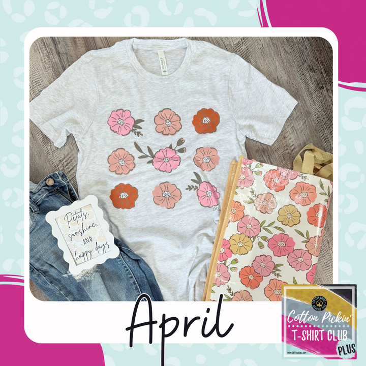 Spring Floral Tee- April 2026