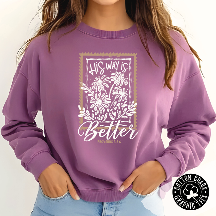 His Way Is Better Long Sleeve Tee