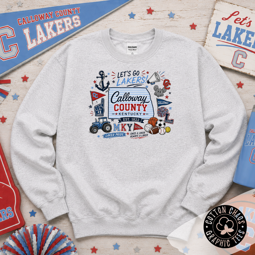 Calloway County Doodle Crewneck | Sweatshirt