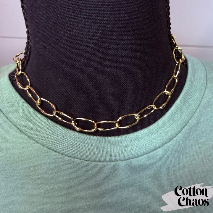 Large Link Magnetic Chain Necklace