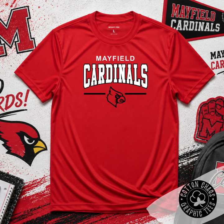 Mayfield Cardinals Dri-Fit Tee | Red Youth & Adult Short Sleeve