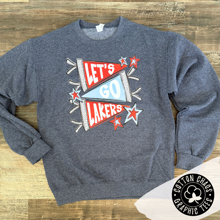 Let's Go Lakers Pennant Sweatshirt