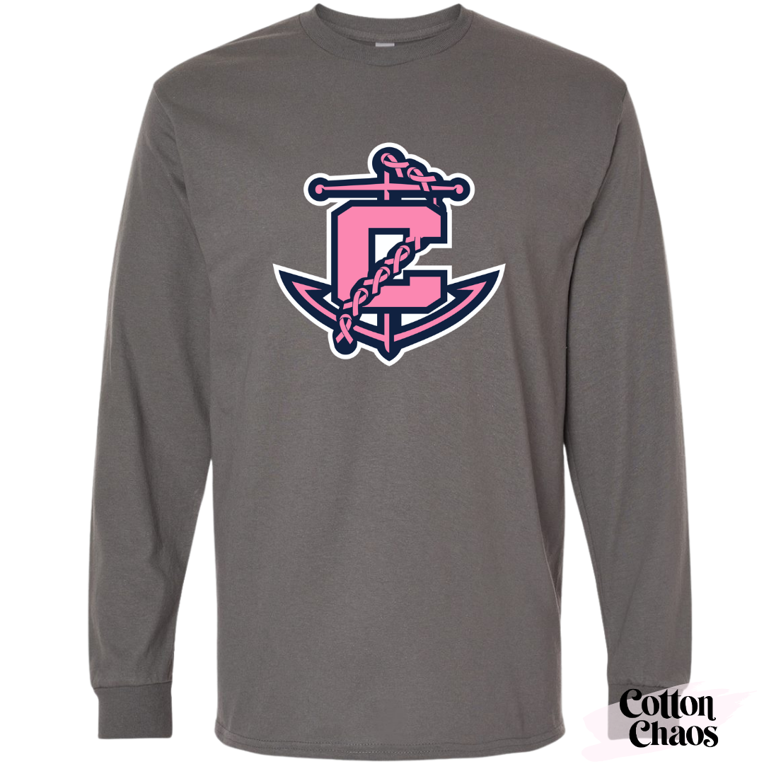 Calloway Wears Pink Long Sleeve Tee