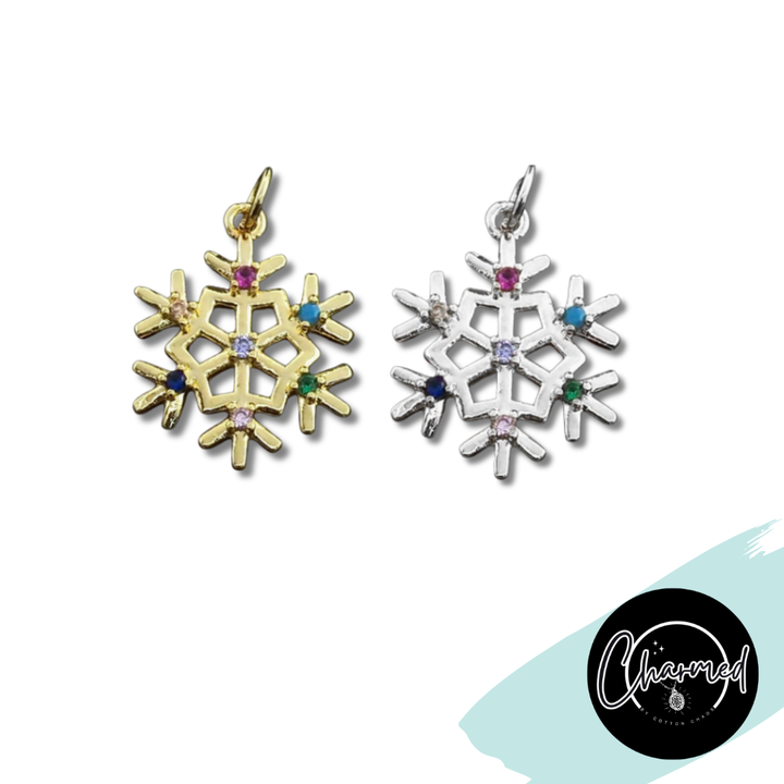 Snowflake Sparkle Charm