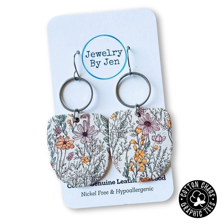 Boho Dangle Calming Meadow Earrings