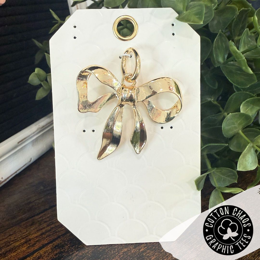 Statement Charm- Bold Bow