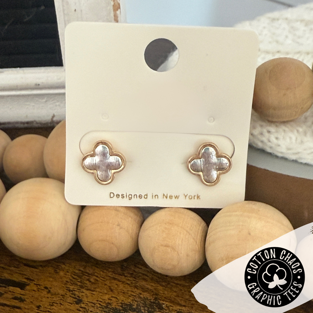 Clover Stud Earrings
