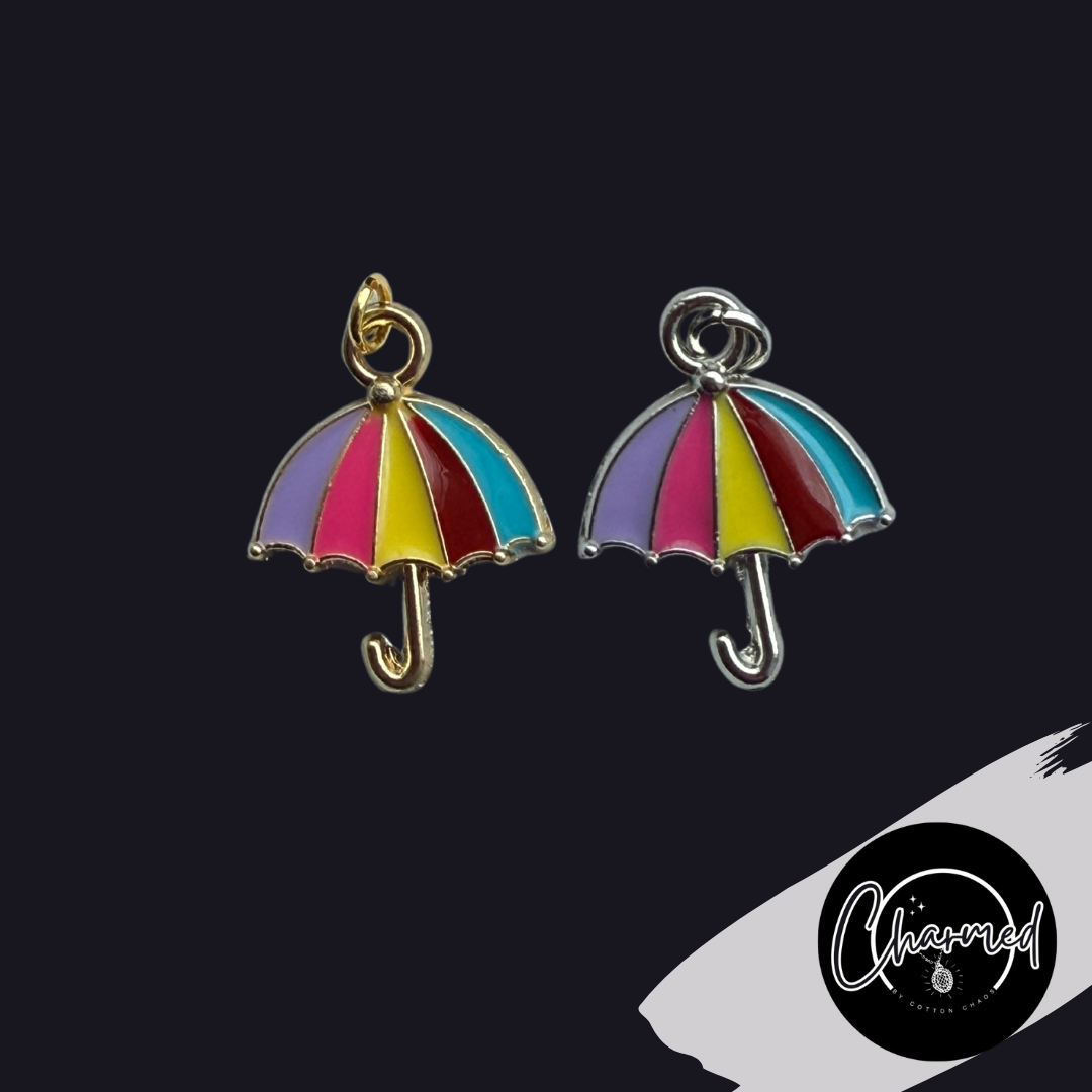 Summer Fun Umbrella Charm