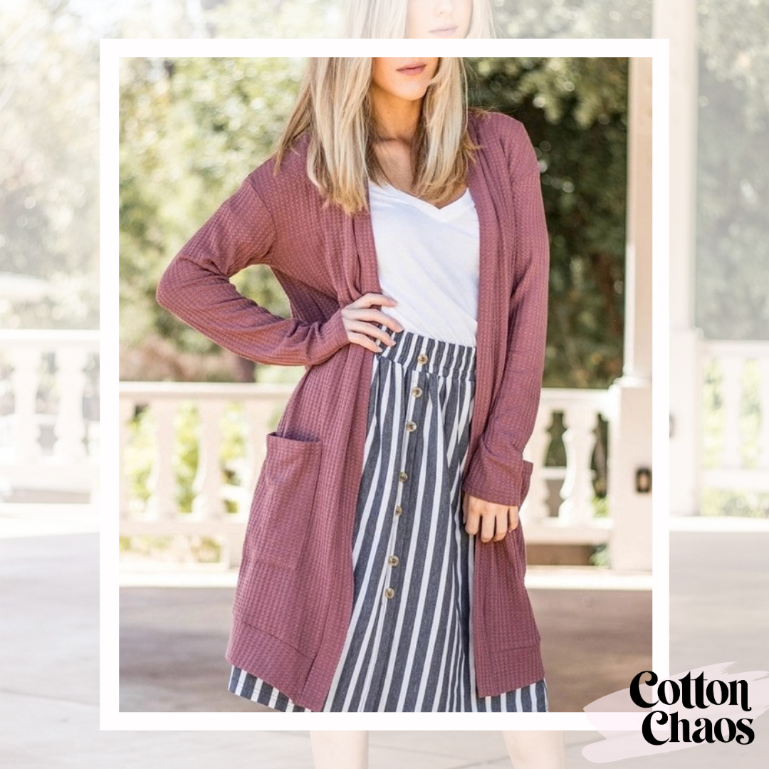 The Scarlet Cardigan