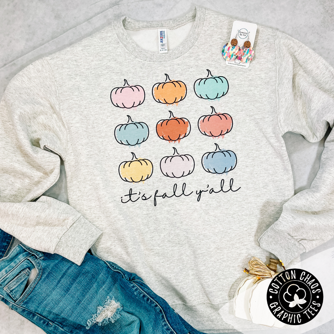 9 Pumpkin Fall Graphic Tee or Sweatshirt