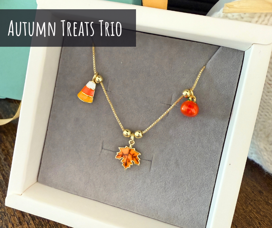 Autumn Trio Necklace Set
