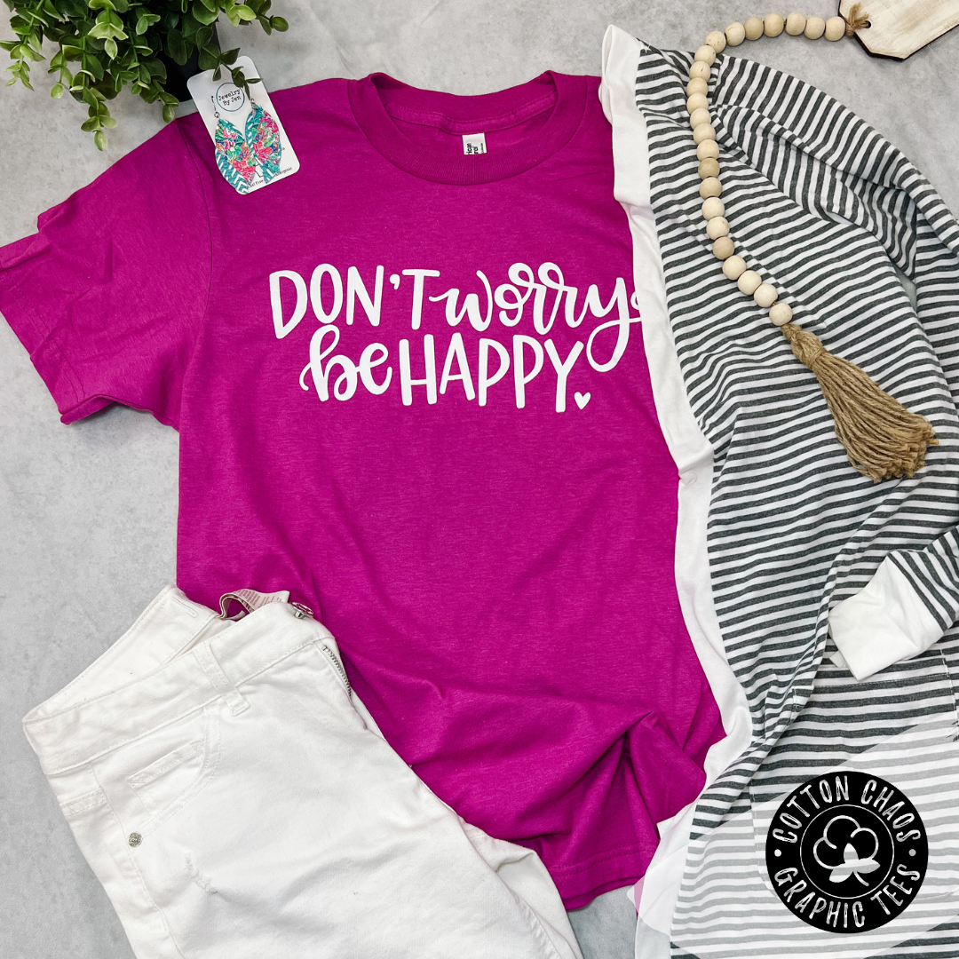 Don't Worry Be Happy Graphic Tee