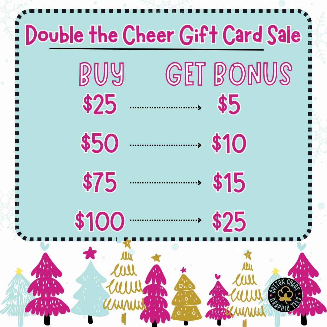 Double the Cheer Gift Card
