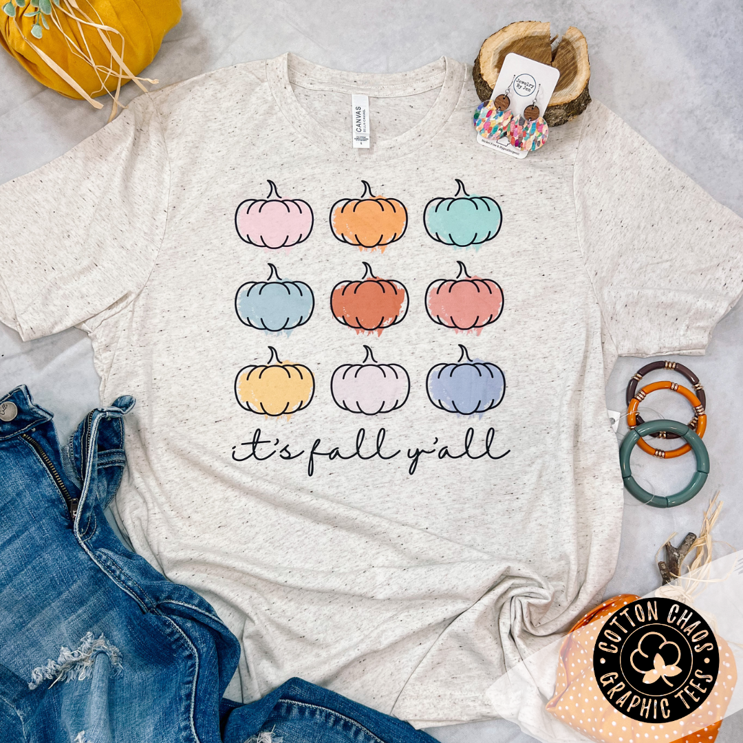 9 Pumpkin Fall Graphic Tee or Sweatshirt