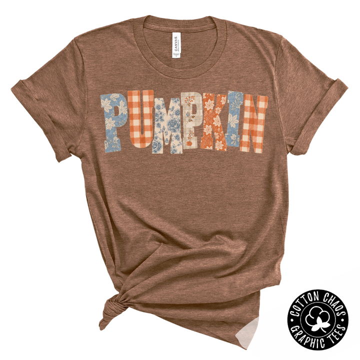 Patchwork Pumpkin Tee