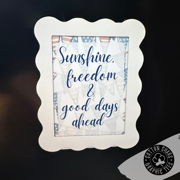 Magnetic Frame for Inspirational Cards