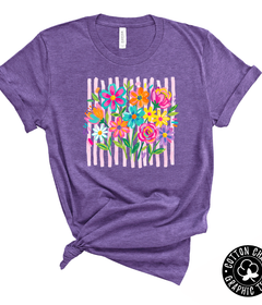 Floral Brushstroke Graphic Tee