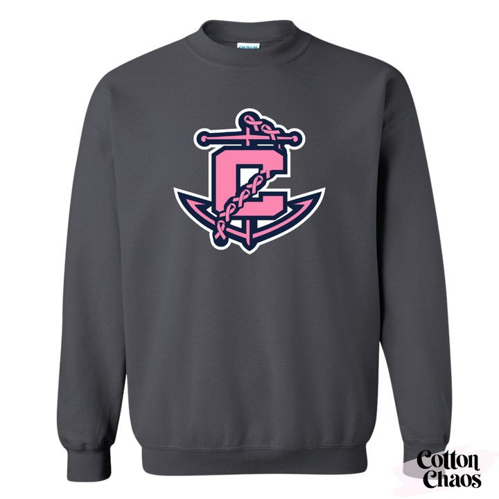 Calloway Wears Pink Sweatshirt