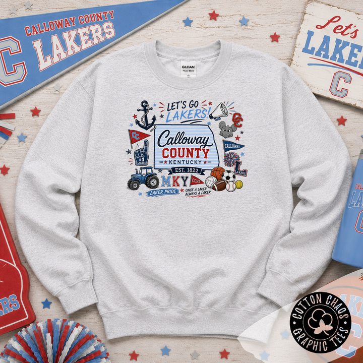 Calloway County Doodle Crewneck | Sweatshirt