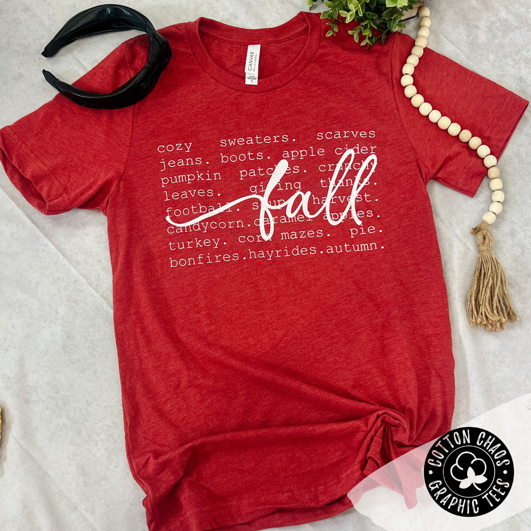 All things Fall Graphic Tee