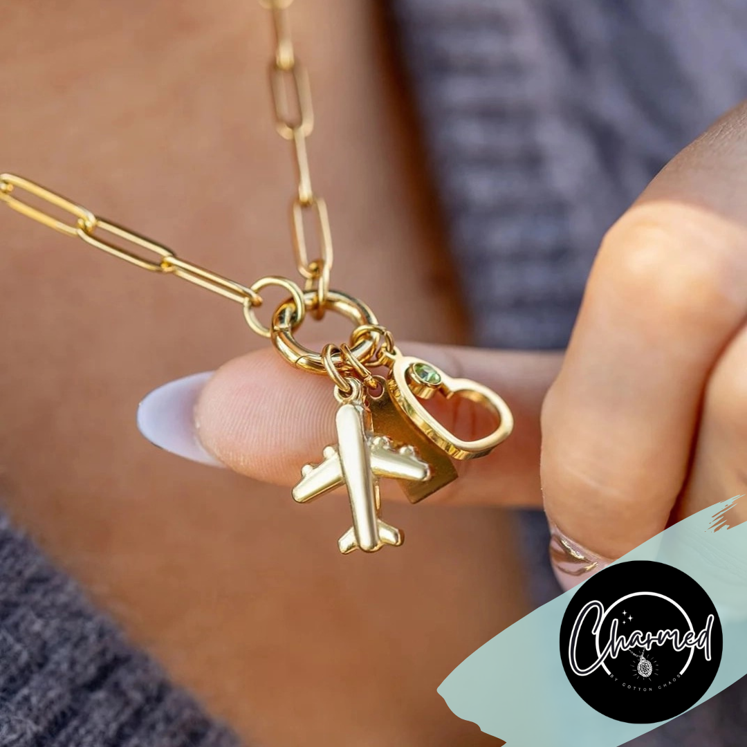 Airplane Charm