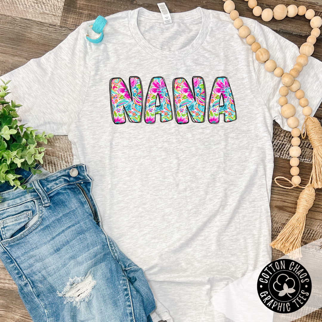 Customize A Name Graphic Tee