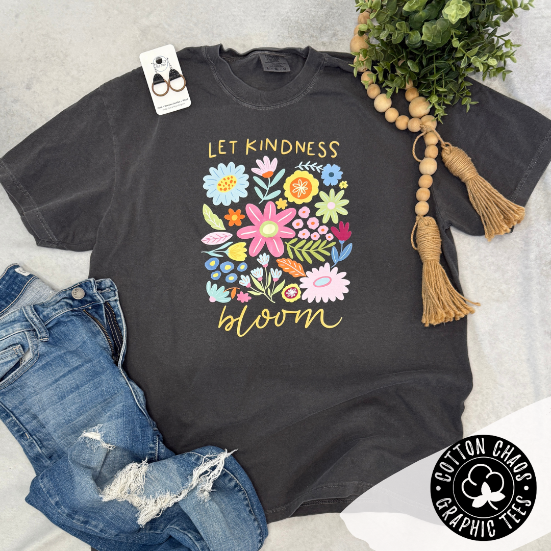 Let Kindness Bloom Graphic Tee