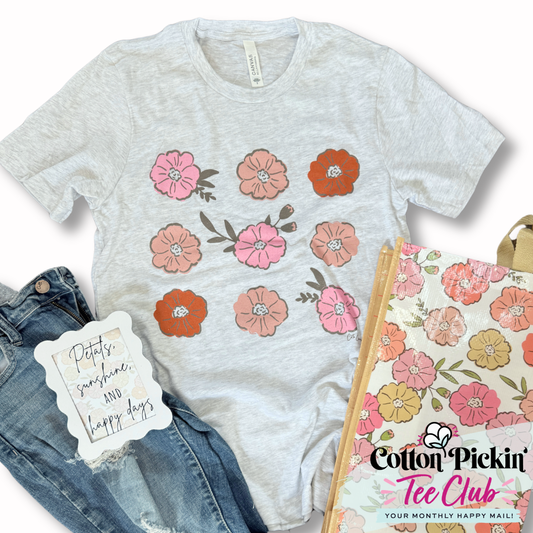 Spring Flowers Tee Club