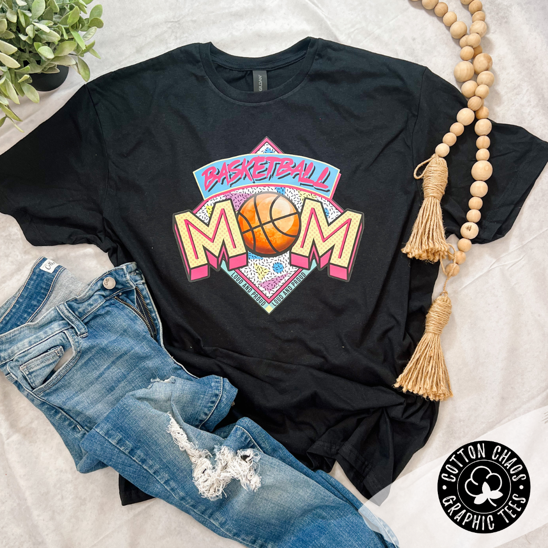 Saved by the Basketball Mom Graphic Tee