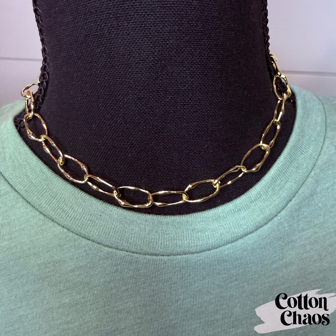 Large Link Magnetic Chain Necklace