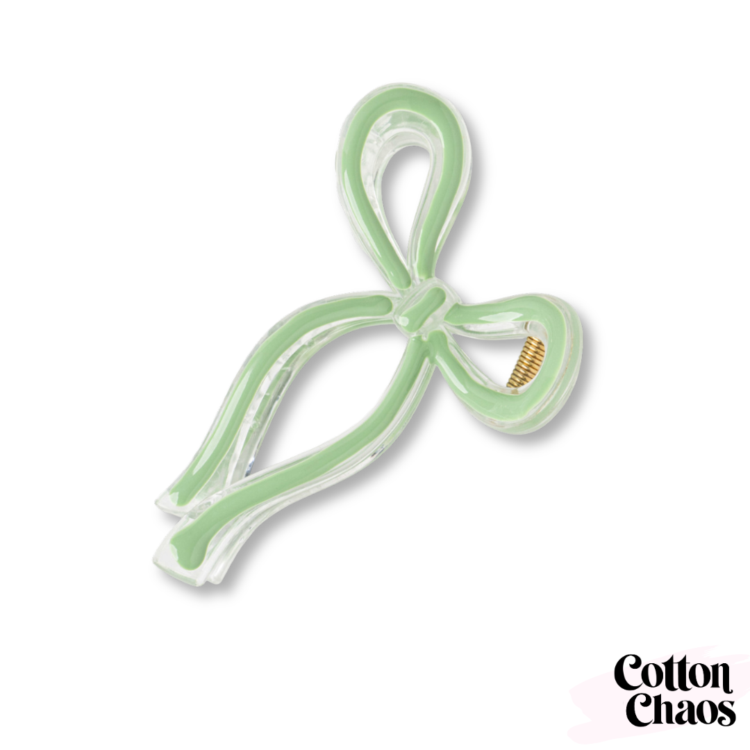 Festive Bow Hair Clips
