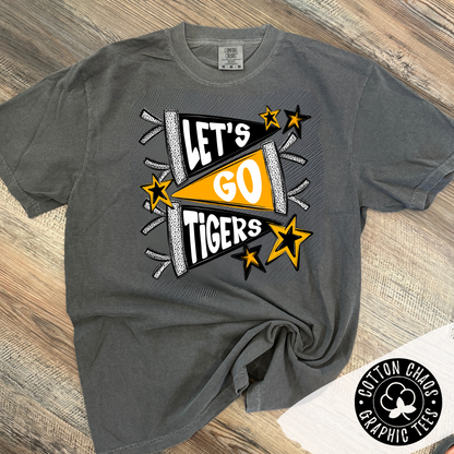 Let's Go Tigers Pennant Tee