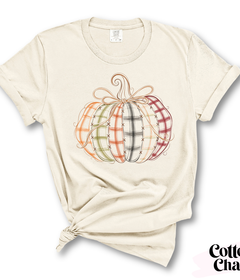Plaid Pumpkin Tee