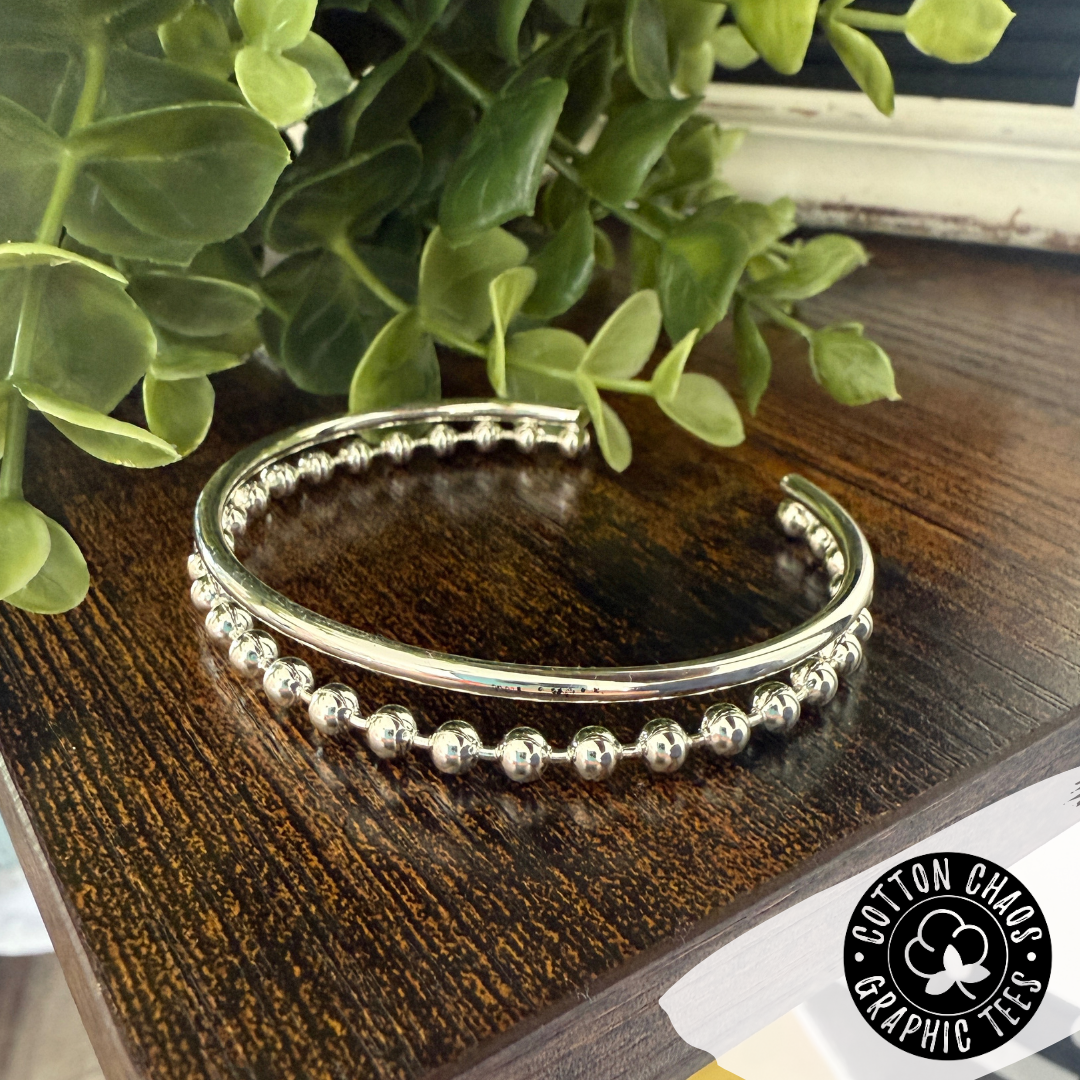Double Strand Bangle Bracelet