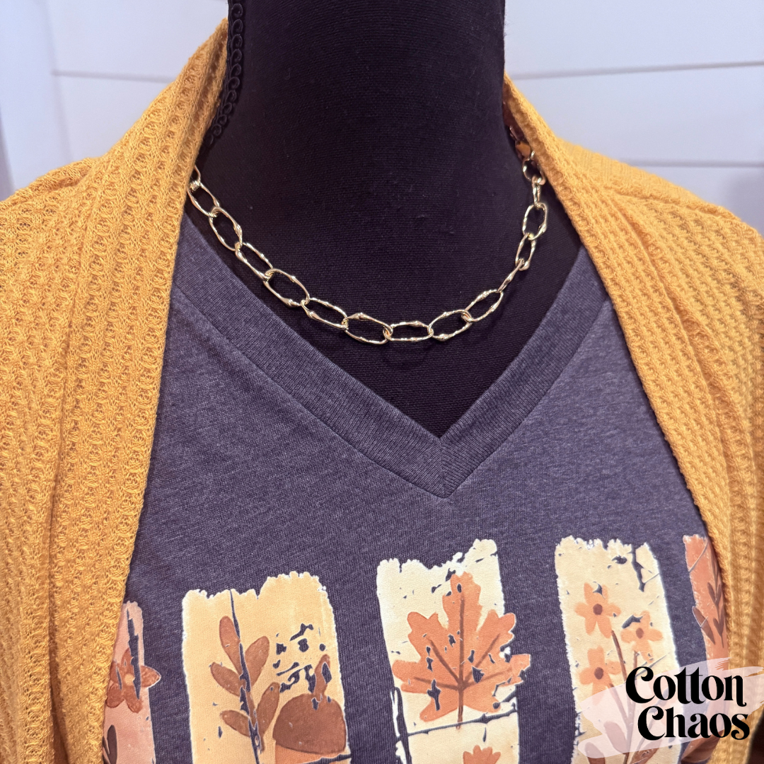 Large Link Magnetic Chain Necklace