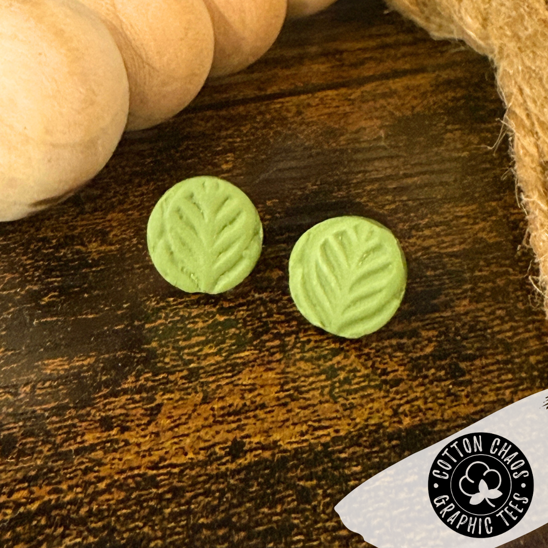 Clay Stud Earrings