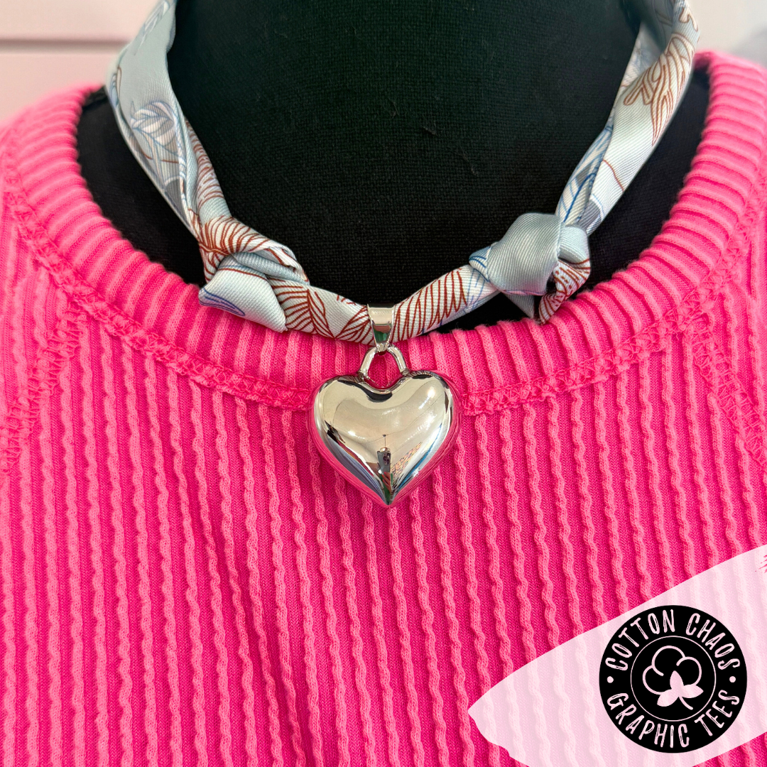 Statement Charm- Bubble Heart