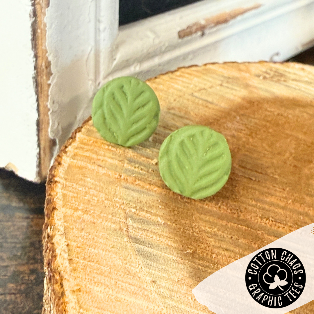 Clay Stud Earrings