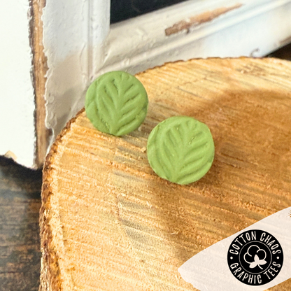 Clay Stud Earrings