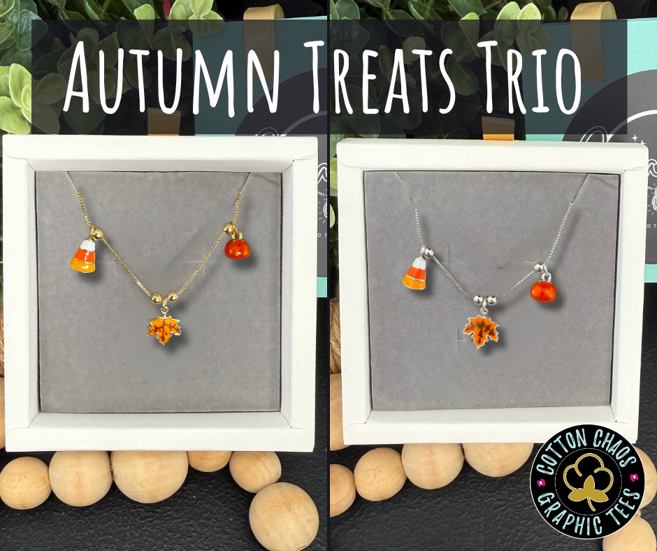 Autumn Trio Necklace Set