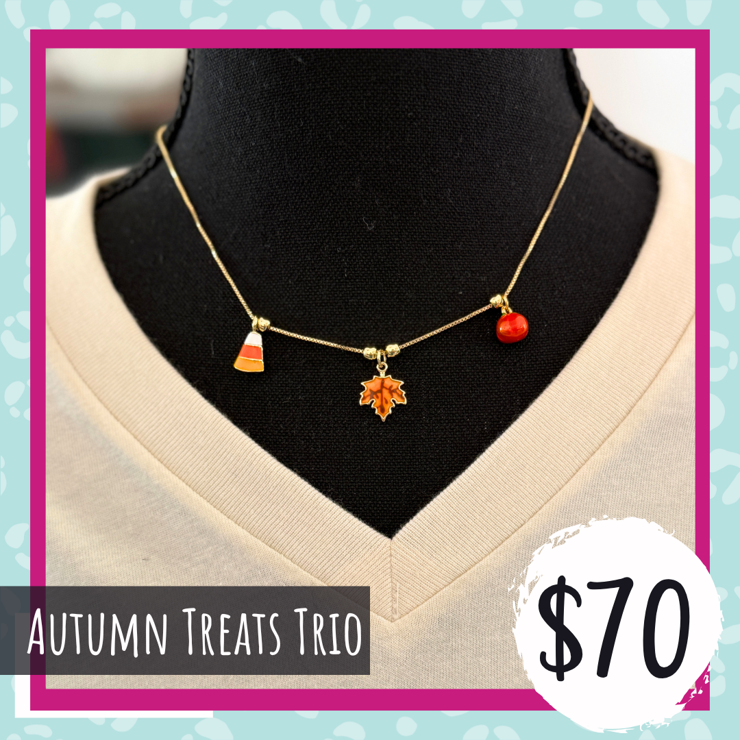 Autumn Trio Necklace Set