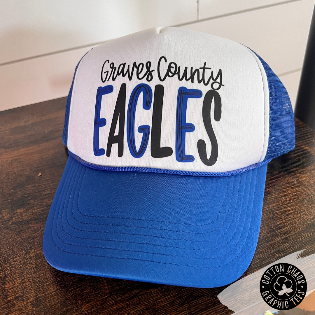 Graves Co. Eagles Foam Hat