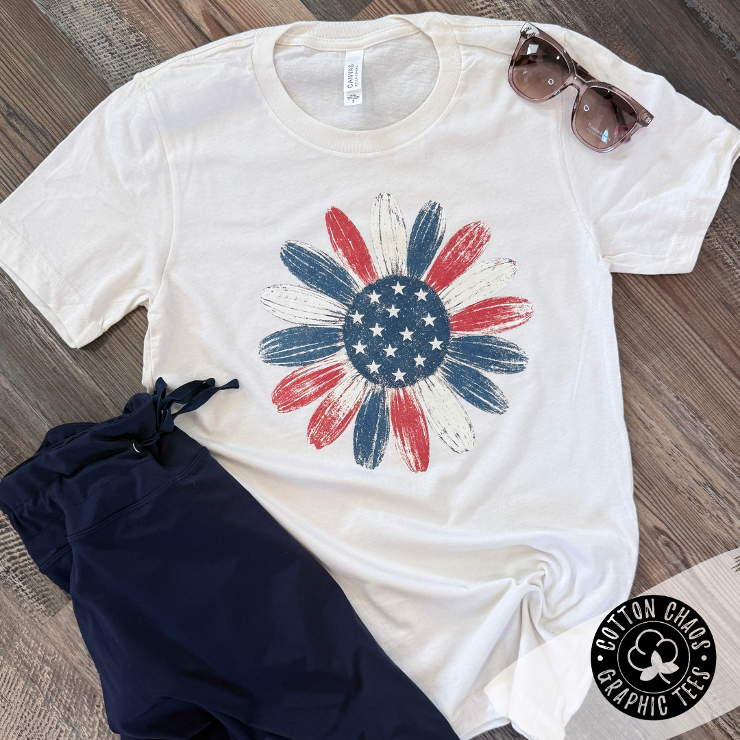 The Americana Sunflower Tee