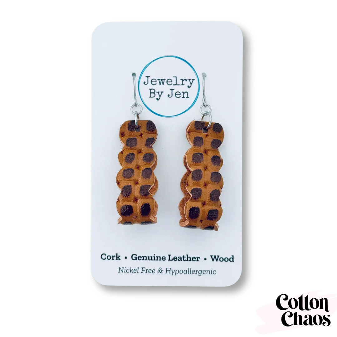 Scalloped Loop Harvest Basket Earring