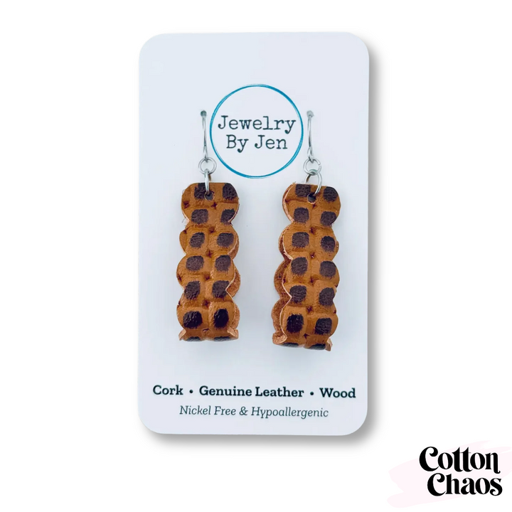 Scalloped Loop Harvest Basket Earring