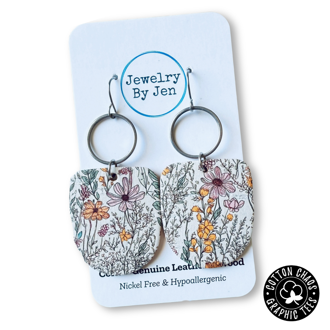 Boho Dangle Calming Meadow Earrings