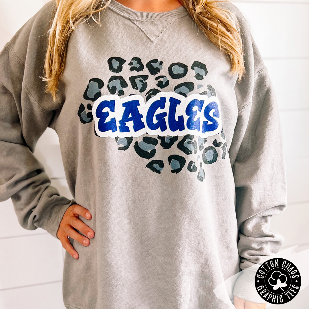 Leopard Fury: Eagle Spirit Sweatshirt
