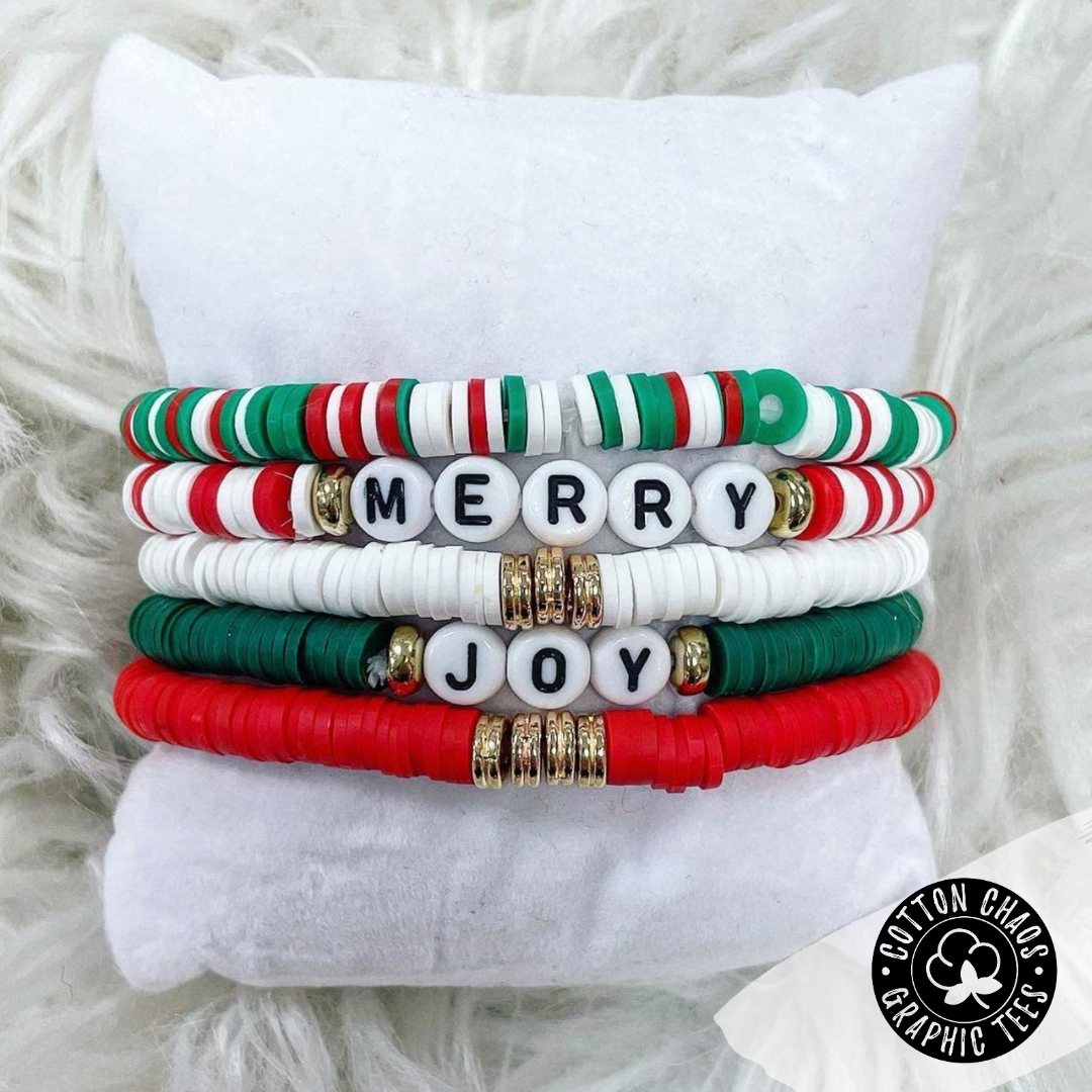 Merry & Joy 5 Piece Bracelet Set