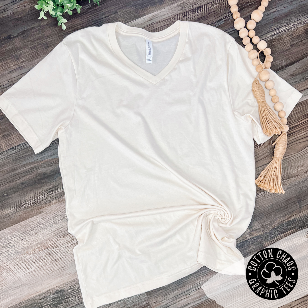 Bella Canvas V-Necks for Kimonos & Cardigans