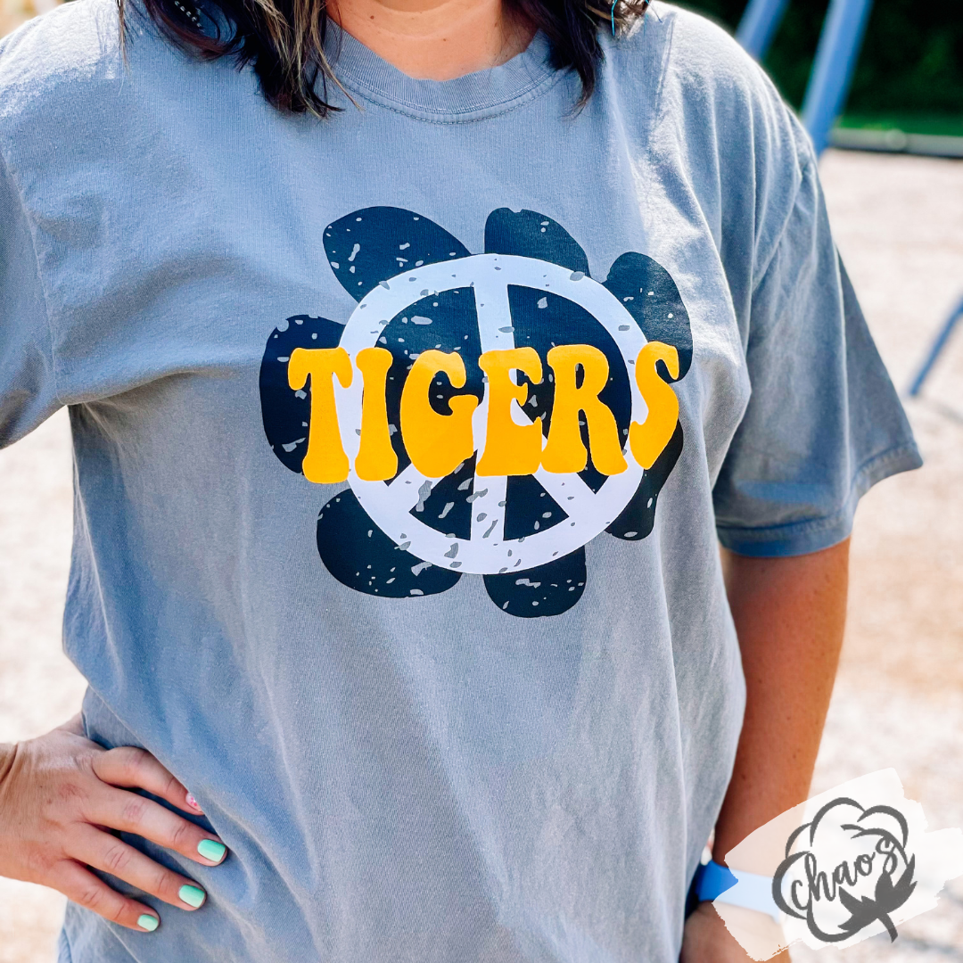 Groovy Peace Tigers (Youth-Adult)